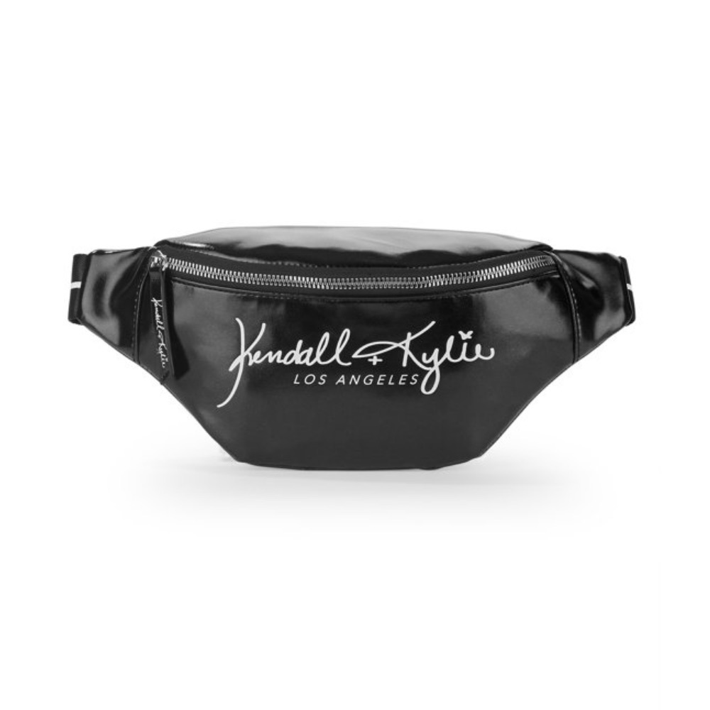 NWT Kendall + Kylie Los Angeles Black Fanny Pack